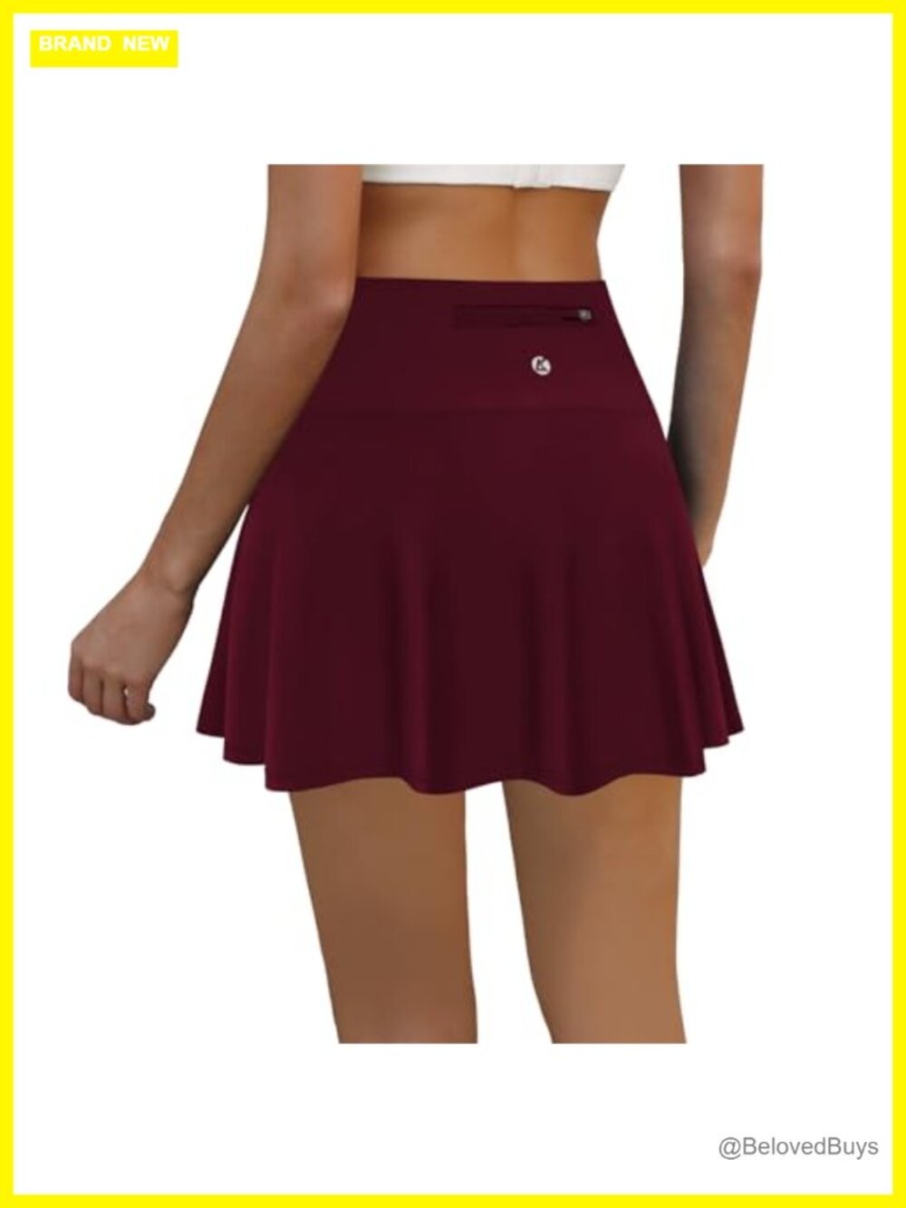 Women's High Waisted Tennis Skirt Pleated Skort with Pockets